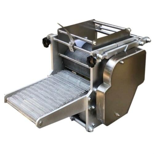 Dumpling skin machine dumpling dough wrapper making machine Automatic Wonton Dumpling skin Press Machine gyoza skin machine