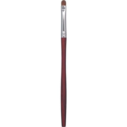 N56 Professional Handmade Makeup Brush Soft Resilient Weasel Hair Small Eye Shadow Brush Red Sandalwood Handle Make Up Brushes