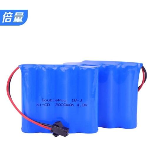 4.8V 2000mah Ni-cd Battery Rechargeable Battery Used for Toy Car Dump Truck Four-wheel Drive Alloy Climbing Car Aa Battery Pack
