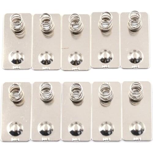New Hot sale 10PCS AA Battery Positive Negative Conversion Spring Contact Plate