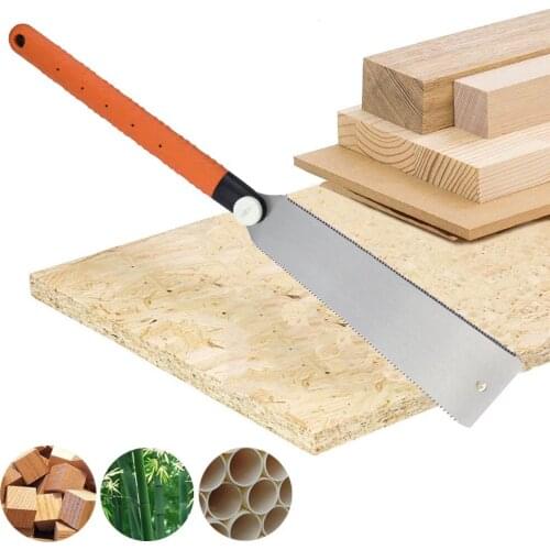 3-edge Teeth Hand Saw SK5 Japanese Saw 65 HRC Wood Cutter For Garden Pruning Tenon Wood Bamboo Plastic Cutting Woodworking Tools