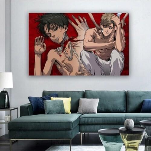 Comic Poster Anime Poster Killing Stalking Poster Decorative Art Living Room Modern boys Family Bedroom Decor Posters