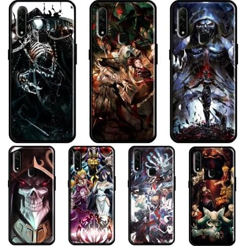 Overlord Anime poster For OPPO A52 A72 Find X3 Pro Reno 2 Z A3S A5S A15 A83 A31 A53 A9 A5 2020 F5 F7 Phone Cover