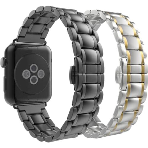 Luxury Stainless Steel solo loop for apple watch 6 se 5 4 40mm 44mm band Man Sport Strap for iwatch 3 2 1 38mm 42mm Wristband