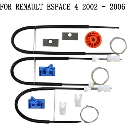 CAR PARTS FOR RENAULT ESPACE MK4 4 IV WINDOW REGULATOR REPAIR KIT 4/5 DOOR FRONT RIGHT 2002-2015