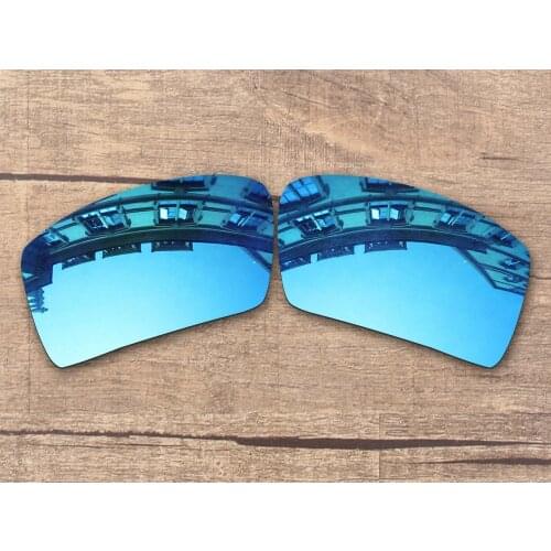 Vonxyz Ice Mirror Polarized Replacement Lenses for-Oakley Eyepatch 2 Frame