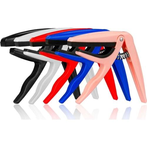 Steel Quick Change Acoustic Guitar Ukulele Pick Capo Key Tuning Clamp Accessory New Chic