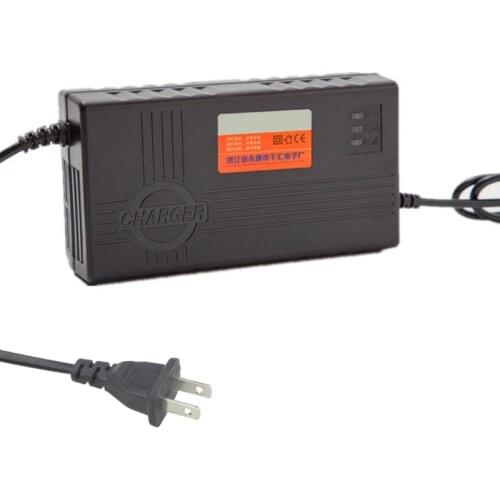 48V 2.5A Lead-acid Battery Charger for Electric Car E-Bike Scooter Bike Automobile Power Supply System Professional Spare