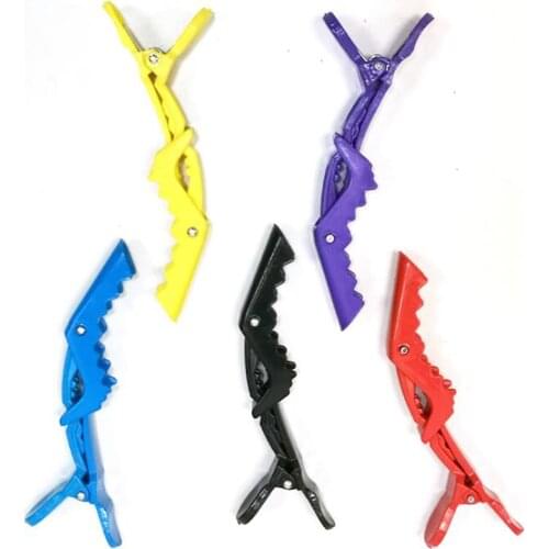 Women Styling Hair Clip Professional Alligator Plastic Hair Sectioning Clips Durable Alligator Hair Clip with Nonslip Grip