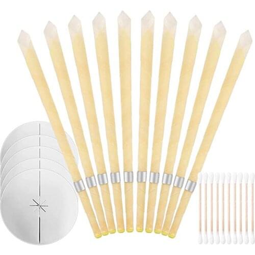 25Pcs/Set Ear Wax Cleaner Removal Candle Indiana Therapy For Coning Fragrance Ear Candle Ear Treatment Cleaner Healthy Care