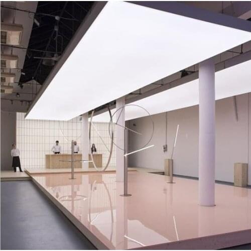 4011 Translcuent PVC Stretch Ceiling Film in Art center hall decoration for ceiling film