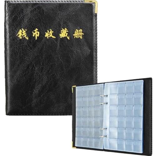 480 Pieces Coins Storage Book Commemorative Coin Collection Album Volume Folder Hold Mini Penny Coin Storage Bag