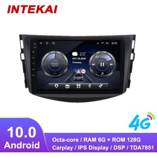9" Android 10.0 Car Radio GPS Navigation autoradio multimedia player for Toyota RAV4 RAV 4 2007 2011 head unit stereo
