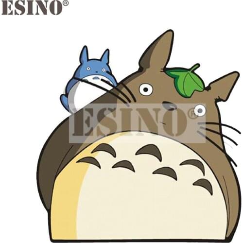 Car-Styling Cartoon Lovely Cat Totoro Peering Car Stickers Motorcycle Decals for Toyota Ford Chevrolet VW Opel Tesla Honda Lada