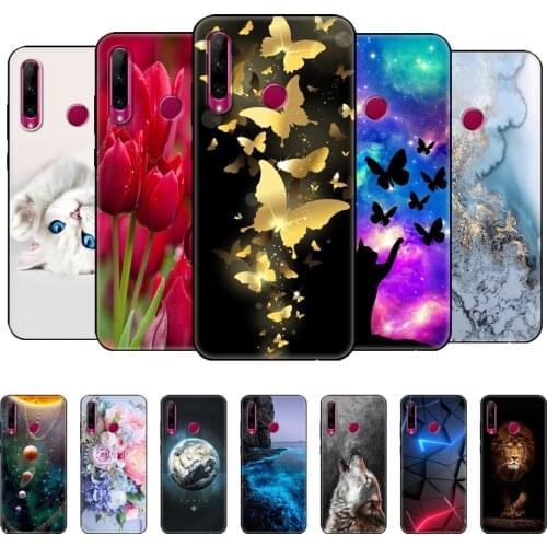For Honor 10i Case HRY-LX1T Silicon tpu Back Phone Cover For Huawei Honor 10i Honor10i 10 i 6.21 inch Coque black tpu case