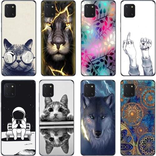 Phone Case for Samsung Galaxy Note 10 Lite Cases Silicon Soft TPU Flower Fundas Coque for Samsung Galaxy S10 Lite Cover Capa
