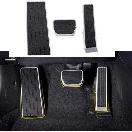 For Mazda CX30 CX-30 2020 2021 Accessories Car Accelerator Aedal Brake Pedal Foot Rest Pedal Cover Non-slip Particles Interior