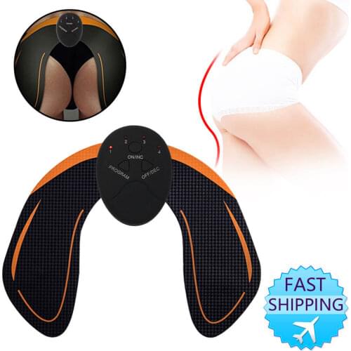 EMS Hip Trainer Muscle Microcurrent Stimulator Wireless Buttocks Lifting Gym Equipment Exercise Slimming Massager Fitness Body