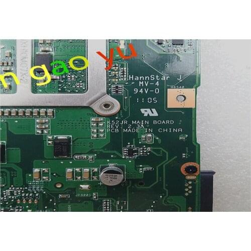 K52JT K52JR Laptop Motherboard For Asus K52JT K52JR Motherboard w HD6370 ATI 216-0774211 60-N1WMB1000 REV 2.3A2.3A HM55