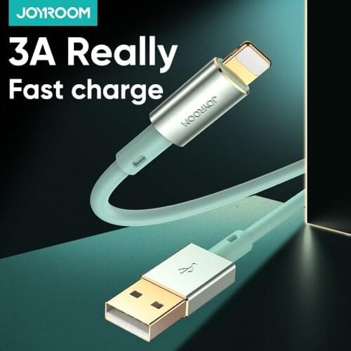 JOYROOM 3A USB to 8 Pin Liquid Silicone Charging Data Cable