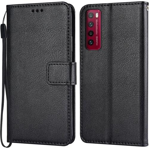 Flip Leather Case for Huawei Nova 7 5G JEF-AN00 JEF-NX9 6.53'' Vintage Wallet Phone Case for Huawei Nova7 5G Funda Cover