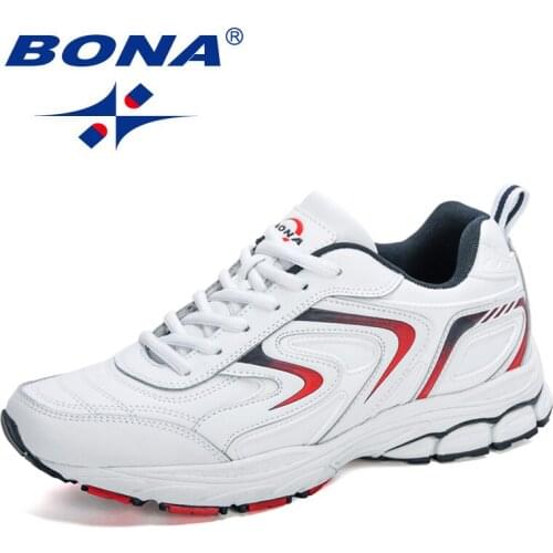 BONA 2021 New Designers Trendy Breathable Zapatos Lightweight Calzado De Hombre Comfortable Sneakers Men Leisure Footwear Man