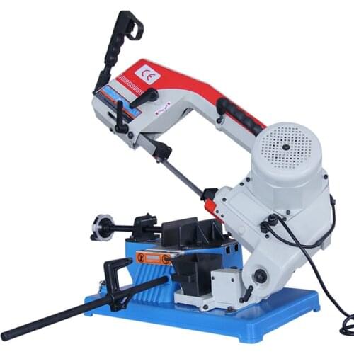 HX-100 Woodworking Band Saw Machine Multi-function Metal Cutting Desktop Electric Saw Household Small Corner Oblique Angle Saw