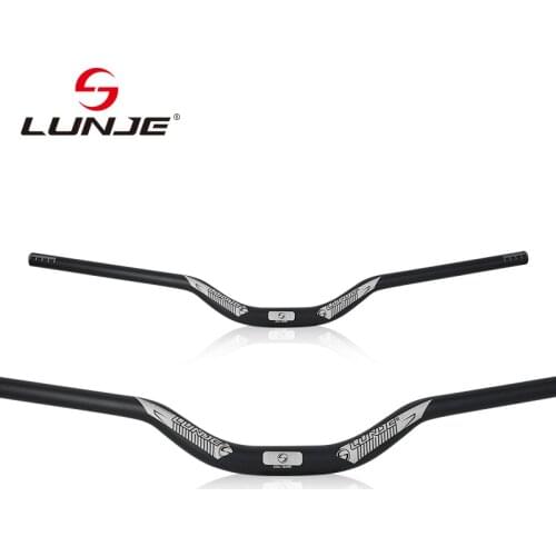 LUNJE 31.8mm*720mm/780mm MTB Handlebar Racing Bike Rise Handlebar Aluminum alloy Bicycle Handlebar Bent Bar Road Bike Handlebar
