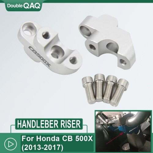 New Handlebar Riser For Honda CB 500X CB500X CB500 X 2013 2014 2015 2016 2017 Motorcycle Riser Lifting Handlebar Clamp
