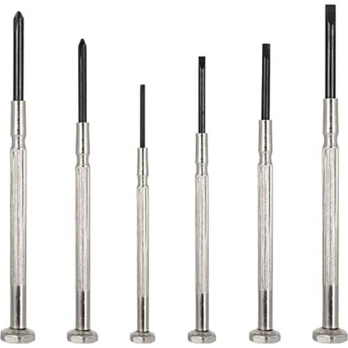 Repair Tools Flathead Philips Precision Multifunction 6Pcs Portable Set Mini Screwdriver Kit