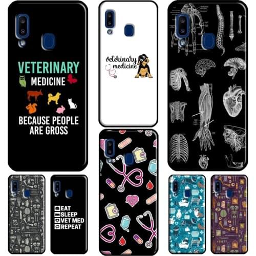 X-Ray Veterinary Medicine For Samsung Galaxy A71 A51 A41 A31 A11 A42 A12 A70 A50 A10 M31 M51 A20e A21S Phone Cover