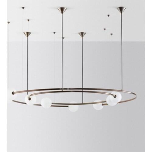 Nordic led glass ball hanglamp hanging lights Hanglamp Lighting Fixtures pendant lamp Indoor Lighting living room pendant light