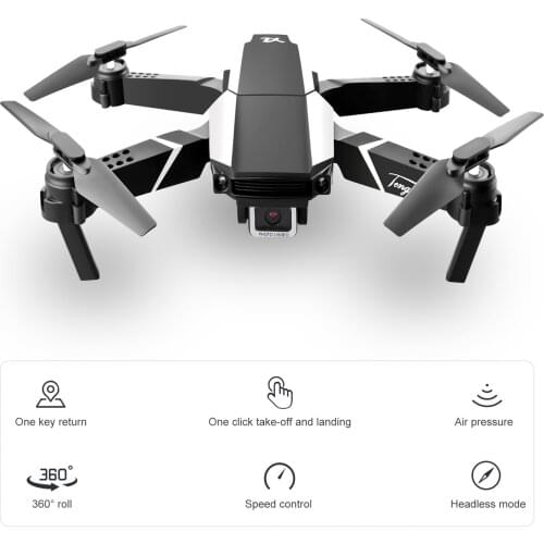S62 RC Drone with Camera 4K Wifi FPV Dual Camera Drone Mini Folding RC foldable Quadcopter Toy for Kids with Gravity Sensor
