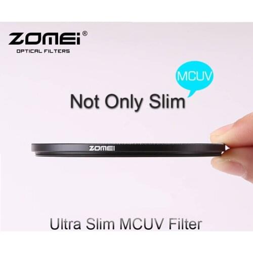 Zomei 49/52/55/58/62/67/72/77/82mm Ultra Slim MCUV Multi-Coated MC UV Filter for Canon Nikon Sony OLYMPUS Pentax Lumix Hoya Lens