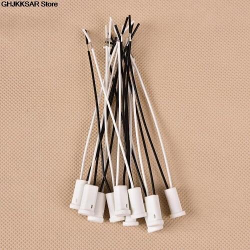 Top Quality 10pcs/Lot 10CM Crystal Lamp Holder Lamp Holder Socket,G4 Led/G4/Bulb Plug Lighting Accessories Wholesale