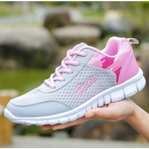 Women Running Shoes Fashion Mesh Breathable Sneakers for Women Casual Shoes Ladies Jogging Shoes
