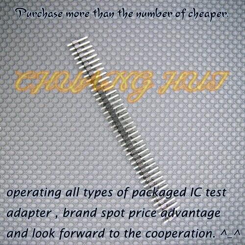 10Pcs 40 Pin socket 2.54mm Socket Connector 1x40