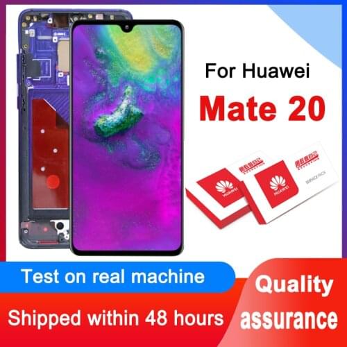 100% Tested 6.53'' Display Replacement For Huawei Mate 20 LCD Touch Screen Digitizer Assembly For HMA-L29 L09 LX9 AL00 TL00
