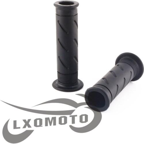 2x7/8 22mm manillar de goma barra de agarre de mano extremo para motocicleta bicicleta Café Racer deportes al aire libre para ma