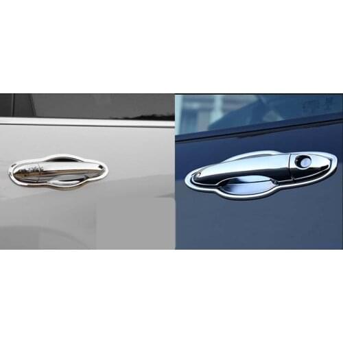 Chrome Door Handle Cover Trims Protector For 2017-2021 Jeep Compass New Decoration Style