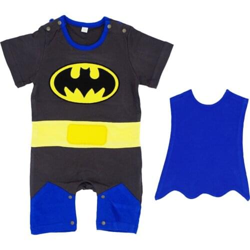 2Pcs/1Set Cloak And Bodysuits Newborn Boy Kids Clothing 70-95Height 100%Cotton Baby Boys Crawling Clothing Infant Jumpsuit