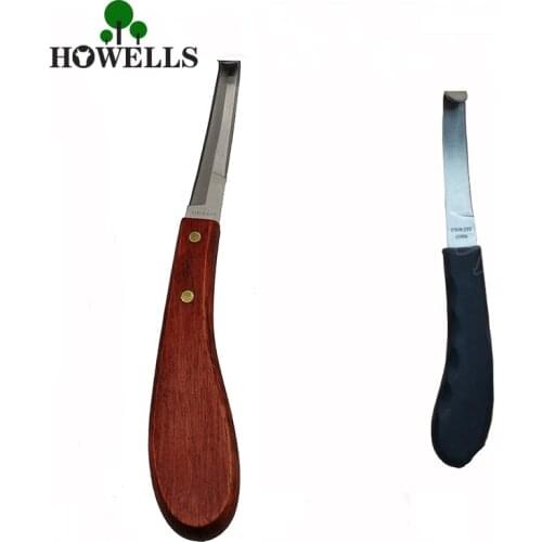 Stainless Steel Blade Double Edge Cattle and Horse Hoof Knife Shears Cutter Multipurpose Hoof Knife