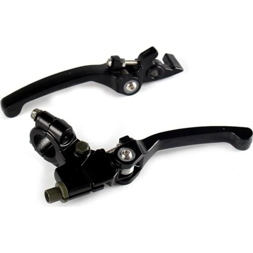 CRF KLX Pit Pro Xmotos BSE KAYO Pit Dirt Bikes Parts Most Aluminum Alloy Folding Clutch lever Brake Lever Set