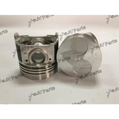 For kubota engine parts D1503 piston oversize 0.5 + piston ring oversize 0.5