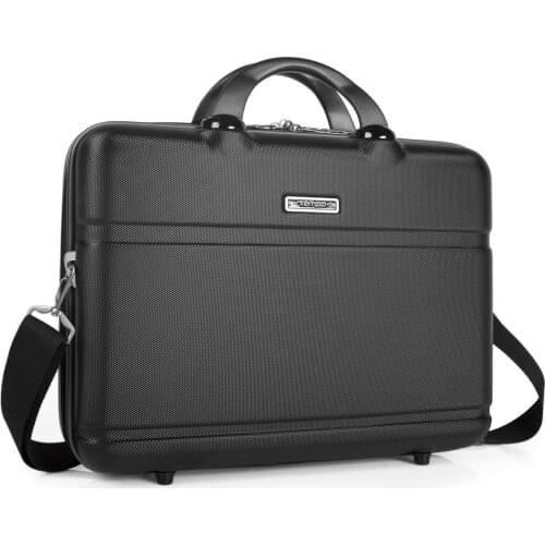 Tempo Collection Wall Street Briefcase ABS In Black Color, Silver, Champagne Red AND Fuchsia 67001