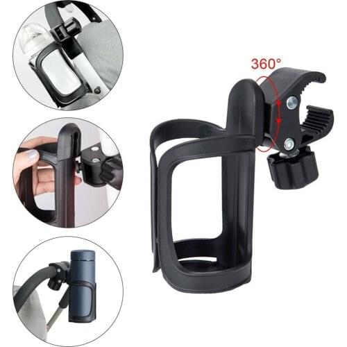 Durable Bike Water Bottle Cycling Stroke Pushchair Drink Cup Holder Bracket Rack Stroke E-Bike Motorcycle Water Bottle Bracket