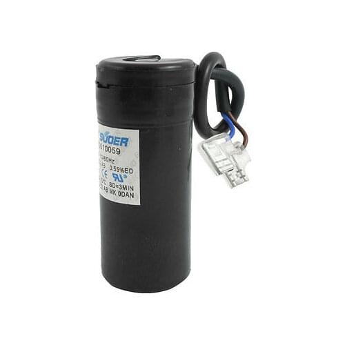 1PC CD60 Air Conditioner Compressor Wired Motor Start Running Capacitor 47UF 64uF 75UF 80UF 88-108UF AC 330V