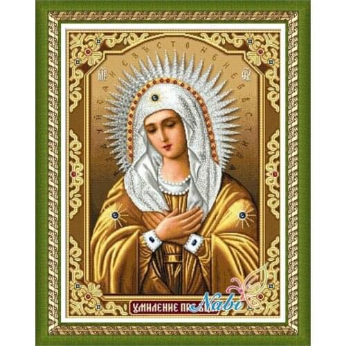 Religion printed 3d diy beadwork 0159R - Square diamond mosaic painting Diamond embroidery cross stitch