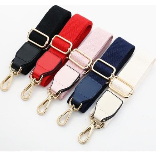Bag Strap for Cross Body O Bag Belt Accessories DIY Women Shoulder Bag Handles Solid Color Handbag Strap Adjustable Hanger Parts