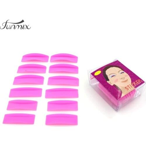 High Quality Silicone Gasket For Eyelash Perming Kit Apply To Eyelash Curling perm Tools 6 Pairs/pack